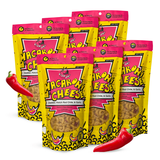 Macaroni and Cheese with Hatch Red Chile + Cheddar Cheese + Garlic by FishSki Provisions 6 oz bags 6 pack