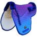 Horse Quilted Fleece Lined Trail Contoured English Saddle Pad Ombre 72150