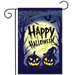 Jetlifee Halloween Decorations Garden Flag - 100% Polyester Halloween House Yard Flag Trick or Treat Candy Pumpkin Outdoor Decorative Vivid Color Beautiful Seasonal Holiday Fall 18 H x 12.5 W