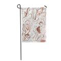 LADDKE Fashion and Elegant Creative Seamless Pattern Ink Marble Texture Abstract Garden Flag Decorative Flag House Banner 12x18 inch