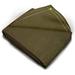 Tarps Now 20 Mil Canvas Tarp Cover with Brass Grommet- Olive Drab 16 x20