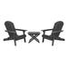 Reed Outdoor 2 Seater Acacia Wood Chat Set