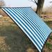 Christmas Savings Clearance! Cbcbtwo Sun Shade Sail 10 x 10 Square Canopy Sun Shade Sail UV Block Stripes Sunshade for Patio Backyard Lawn Garden Swimming Pools Outdoor Activities