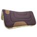 Pony Canvas Contour Cut Western Saddle Pads by Tahoe Tack - Size 23 X 23 - Brown