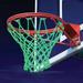 Light Up Basketball Net Heavy Duty Basketball Net Replacement Outdoor Shooting Trainning Glowing Light Luminous Basketball Net 1PC