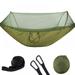 Single & Double Camping Hammock with Mosquito/Bug Net Portable Outdoor Tree Hammock 2 Person Hammock for Camping Backpacking Survival Travel Hammock Tree Straps and 2 Carabiners Easy to Setup