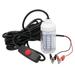 ametoys 15W Underwater Fishing Attract Fish Finding System with 30ft Power Cord and Battery Clip