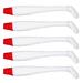 Opolski 5Pcs 10cm/5.7g T Tail Soft Lure High Impact Strength Not Easy to Break Long Service Life Deep Sea Artificial Swimbait Angling Supplies