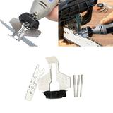YUEHAO Woodworking Tools Adapter Chain Power Saw Drill Hand Tool Attachment Sharpener Sharpening Tools Home Improvement Tools