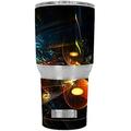 Skin Decal Vinyl Wrap for RTIC 30 oz Tumbler Cup Stickers Skins Cover (6-piece kit) / abstract art bubbles