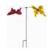 Rustic Arrow 10196 Balancing Butterfly on Stake Garden Decor