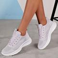 Women Shoes Sneaker For Women Fly Woven Mesh Running Shoes Tennis Walking Breathable Sneakers Fashion Sport Shoes Knit Running Shoes Purple 8