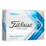 Titleist Velocity Golf Balls 12 Pack Matte Blue