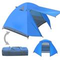 Strong Camel Portable 1-2 Persons Backpacking Tent Double Layer Outdoor Waterproof Camping Hiking-Blue