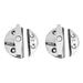 2 Pieces 316 Stainless Steel 55mm Turning Twist Lock Round Marine Fishing Boat Deck Latch Door Turn Button -