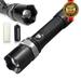 GUZOM Camping Gear- Tactical Police Heavy Duty 3W LED Rechargeable Flashlight