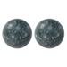 NUOLUX 2 Pcs Elderly Health Care Ball Jade Hand Ball Health Exercise Ball Stress Relief for Old Man (Black)