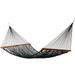 Original Pawleys Island Single Green Duracord Rope Hammock with Extension Chains and Tree Hooks 12 ft. L X 50 in. W