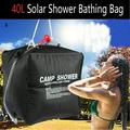 TKSE Solar Shower Bag Portable Shower for Camping Heating Camping Shower Bag 40L Foldable Hot Water for Camping Beach Swimming Outdoor Traveling Hiking