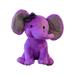 Kids Baby Girls Boys Cartoon Jungle Safari Fluffy Multicolor Elephant Shaped Plush Animal Doll Stuffed Toy