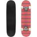 Vector seamless background with cells in the shape od colorful stripes Outdoor Skateboard Longboards 31 x8 Pro Complete Skate Board Cruiser