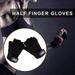 Grofry 1 Pair Fitness Gloves Breathable Antiskid Wear Resistant Weight Lifting Sports Equipment Dumbbell Extended Wrist Gloves for Men Women Black XL