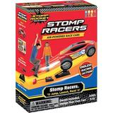 Stomp Racers Air Powered Race Cars by Stomp Rocket Single Racer Pack - Dueling Stomp Racers Toy Car Launcher - Fun Backyard & Outdoor Multi-Player Kids Toys Gifts for Boys Girls & Toddlers