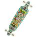 Punisher Skateboards Day of the Dead 40 Longboard Double Kick with Drop Down Deck and ABEC-9 Bearings