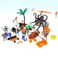 Bucket of Pirate Action Figures Playset Multi Color