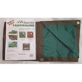 Foremost Tarp 20 X 30 Brown & Green Dry Top Reversible Polyethylene Tarp 1203