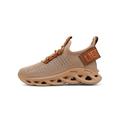 Audeban Childrens Sweat-wicking Lace Up Trainers Tennis Lightweight Shoes Running Breathable Low Top Wedge Solde Sneakers Wedges