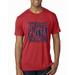 Straight Outta Boston BOS Fan | Fantasy Baseball Fans | Mens Sports Premium Tri Blend T-Shirt Vintage Red Medium