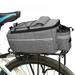 Bicycle Rack Rear Carrier Bag Insulated Trunk Cooler MTB Bike Carrier Bag Storage Luggage Pouch Reflective for Warm Cold Items Bicycle Seat Storage