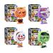 4 Packs Halloween Squishies Toys Slow Rising Pumpkin Bandage Man Clown Hulk Boy Soft Squishy Toys Set for Kids Girls Boys Party Favors Stress Relief Toys