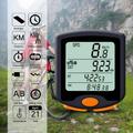 Bike Computer Bicycle Cycling Speedometer Odometer Speeding Alert Stopwatch Multi Function Waterproof 4 Line Display With Backlight