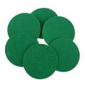 6 Pieces Soft Felt Pads for Air Hockey Table Pushers Green 60mm / 74mm / 94mm - S