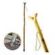 SE Natural Wood Walking Stick with V Yoke for Rifle Steel Spike and Metal-Reinforced Tip Cover 55 - WS622-55YH