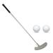 Golf Putter Two Ways Golf Putters for Men Right/Left Handed-Indoor/Outdoor Mini Kids Club Golf Set-Sturdy Putter Shaft with 2 Plastic Practice Golf Balls for Any Putting Green Mat Home Office