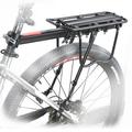 Bike Cargo Rack Rear Bike Rack Quick Release Bike Rack for Back of Bike Bike Luggage Cargo Rack Mountain Bike Rack Most Large Capacity Black Easy to Install