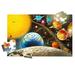 Melissa Doug Solar System Floor Puzzle (Floor Puzzles Easy-Clean Surface 48 Pieces 36? L x 24? W Great Gift for Girls and Boys - Best for 3 4 5 and 6 Year Olds)