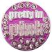ReadyGolf: Pretty In Pink Ball Marker Hat Clip with Crystals