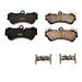 Front Brake Pad Set - Compatible with 2004 - 2007 Volkswagen Touareg 4.2L V8 2005 2006