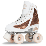 Crazy Skates Glitz Roller Skates | Adjustable or Fixed Sizes | Glitter Sparkle Quad Skates for Women and Girls