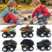 Dinosaur Pull Back Cars Toys - Colorful Dinosaur Car Toy Mini Pullback Vehicles with Big Tires - Christmas Gifts Children s Day Gift 6 Pack