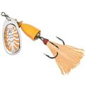 Blue Fox Classic Vibrax Glow Blade Size - Weight 2 - 3/16 oz Glow Orange