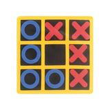 Vikakiooze Toys under $5 Tic-Tac-Toe Game Kids Children Board Games Indoor Playing Tic-tac-toe Noughts Very Suitable for Backyard Entertainment Gift for Kids