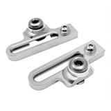 Cycle Brakes Blocks Lightweight C Shaped Extension Set for Bike Silver