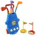 PlayWorld McMulligan s Deluxe Golf Set For Kids Comes With 3 Golf Clubs 3 Balls And 2 Practice Holes