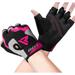 RDX Weight Lifting Gloves Fitness Workout Anti Slip Padded Palm Grip Elasticated Breathable Men Women Gym Home Bodybuilding Strength Training Equipment Half Finger Cycling Calisthenics