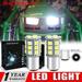 SHENKENUO Super Bright LED Headlight Bulbs for Poulan Pro Snapper Toro Craftsman Kubota 6000k White Pack of 2